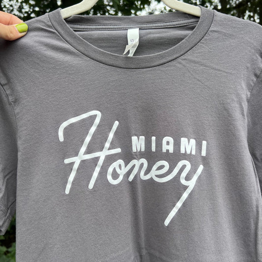 Miami Honey T-Shirt - Grey