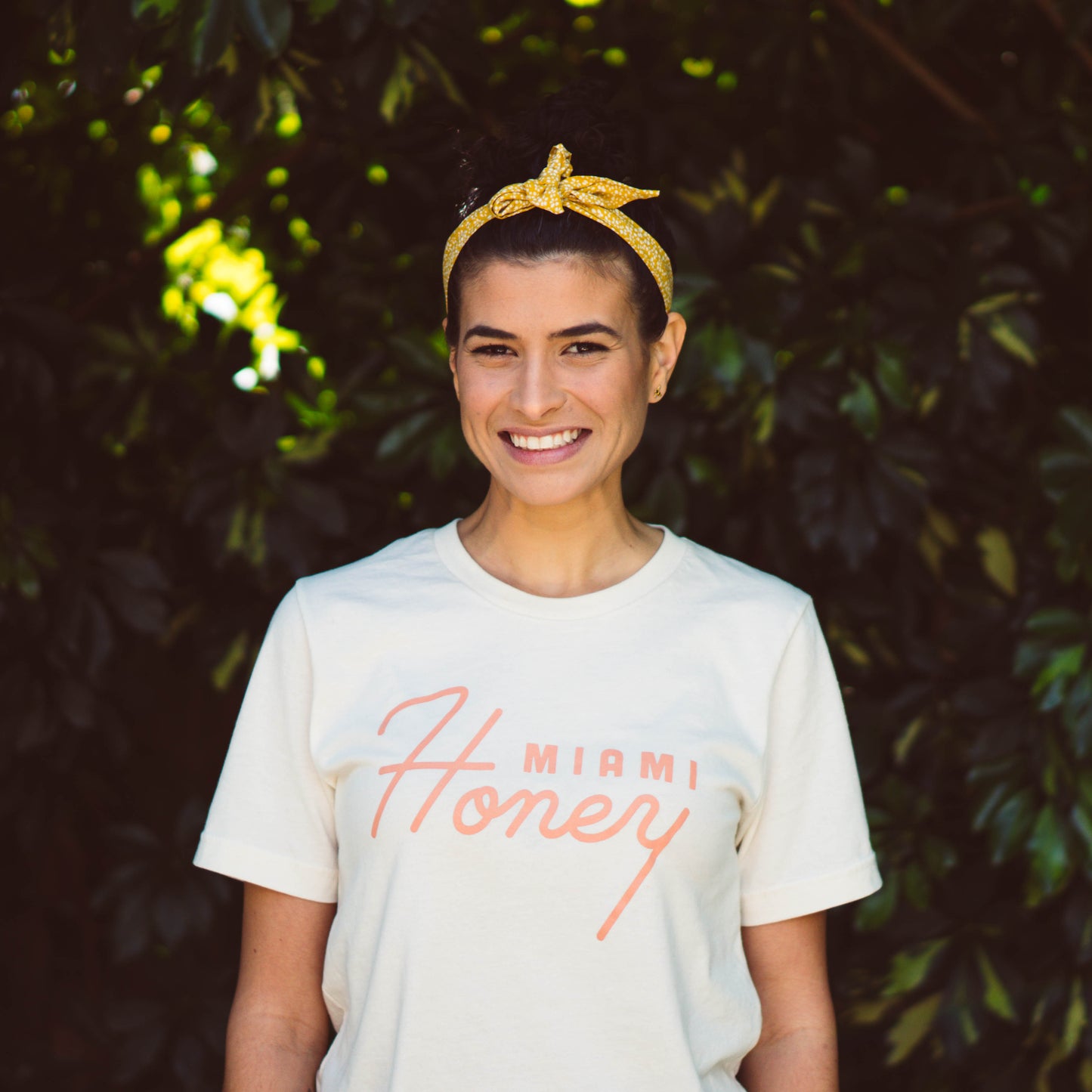 Miami Honey T-Shirt - Ivory