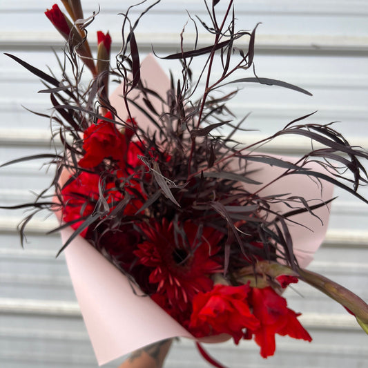 PRE-ORDER - Valentine's Day Wrapped Bouquet - FRIDAY DELIVERY