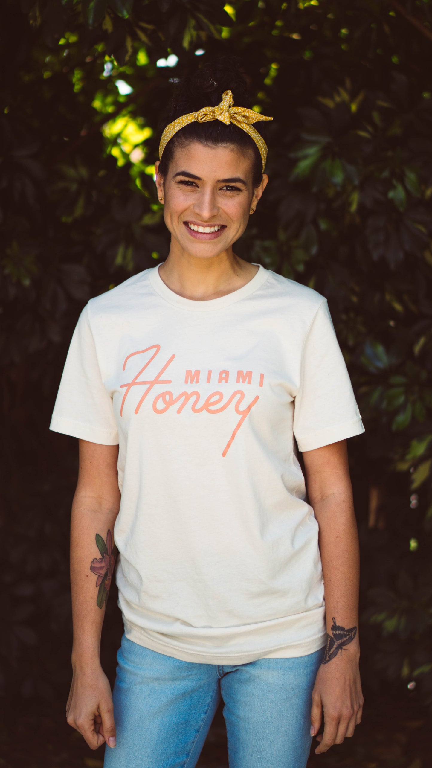 Miami Honey T-Shirt - Ivory